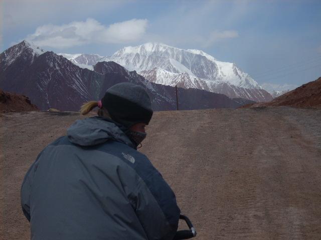 Bine takes a last look back to Tadjikistan at Kizil Art Pass (KS, September 2008)